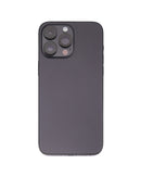 iPhone 14 Pro Max Housing & Back Cover Glass With Small Parts (US Version) (Sim Tray) (No Logo) (All Colors)