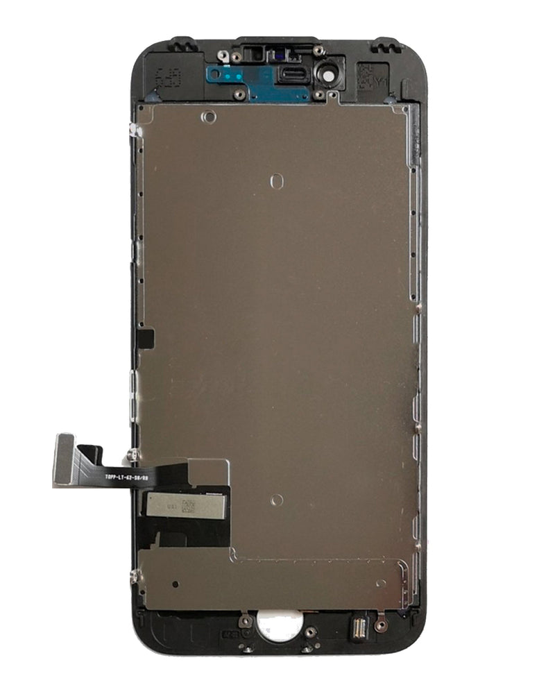 iPhone 7 LCD Screen Replacement (With Steel Plate) (Premium Plus | IQ7) (Black)