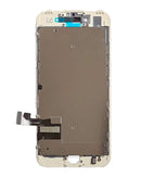 iPhone 7 LCD Screen Replacement (With Steel Plate) (Premium Plus | IQ7) (White)