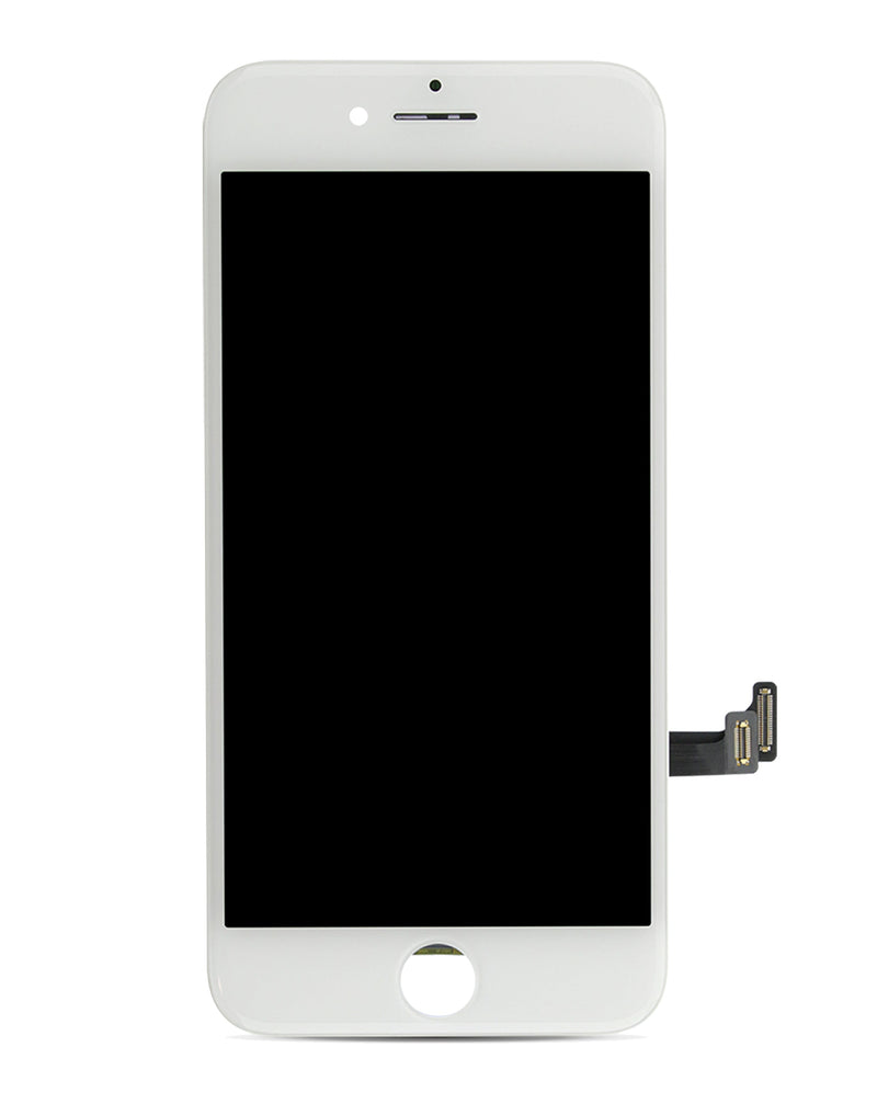 iPhone 8 Plus LCD Screen Replacement (With Steel Plate) (Premium Plus | IQ7) (White)