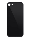 iPhone SE 2020 Bigger Camera Hole Back Cover Glass (No Logo) (All Colors)