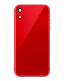 iPhone XR Bigger Camera Hole Back Cover Glass (No Logo) (All Colors)