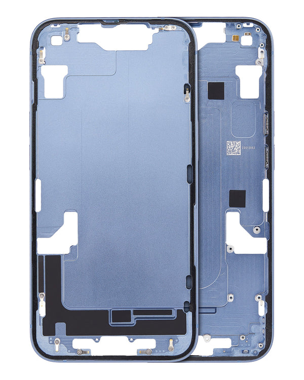 iPhone 14 Mid-frame Housing With Power & Volume Button Replacement (INT Version)(Sim Tray)(All Colors)