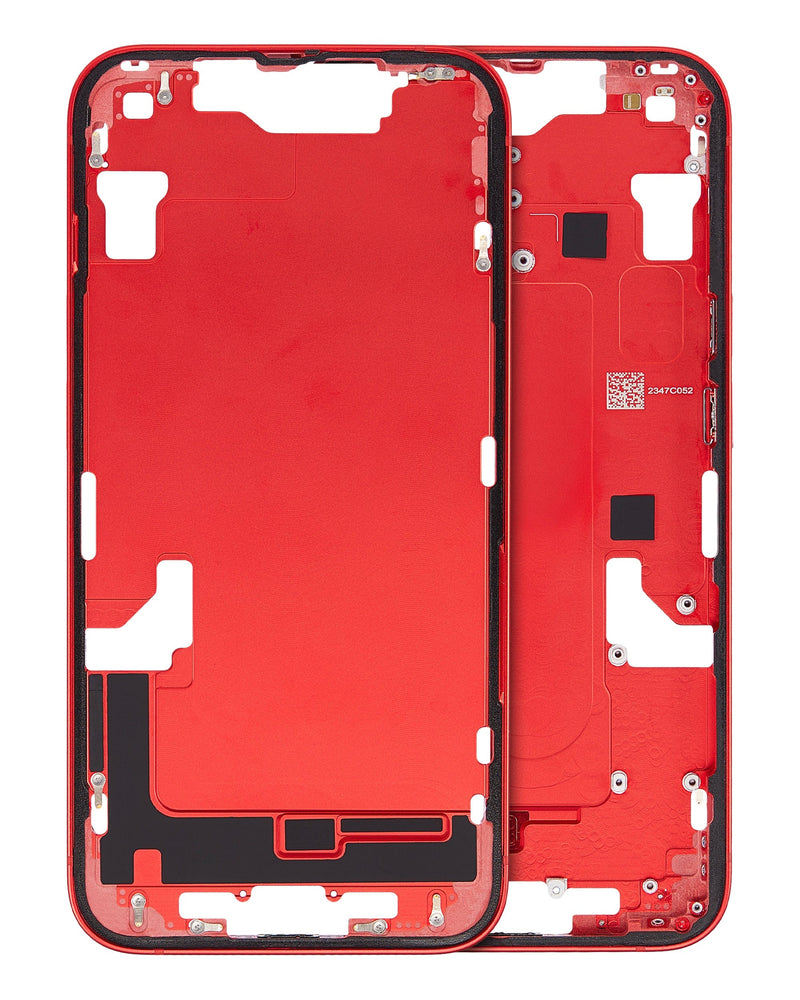 iPhone 14 Plus Mid-frame Housing With Power & Volume Button Replacement (INT Version) (Sim Tray) (All Colors)