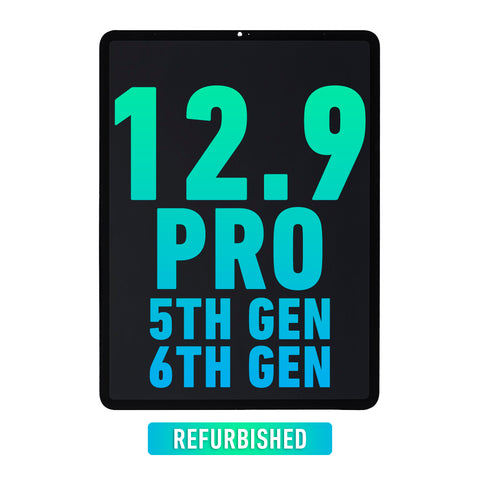 iPad Pro 12.9 (5th gen) / iPad Pro 12.9 (6th gen) LCD Screen Assembly Replacement With Digitizer (Refurbished Premium) (All Colors)