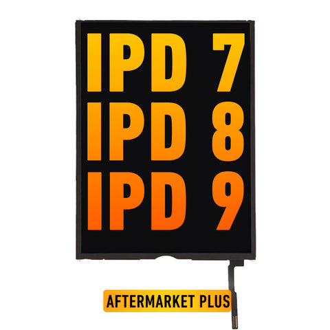 iPad 7 (10.2 / 2019) / iPad 8 (10.2 / 2020) / iPad 9 (10.2 / 2021) LCD Screen Replacement (Aftermarket Plus)