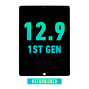 iPad Pro 12.9 (1st Gen) LCD Screen Assembly Replacement With Digitizer & Daughter Board Flex Pre-Installed (Refurbished) (Black)