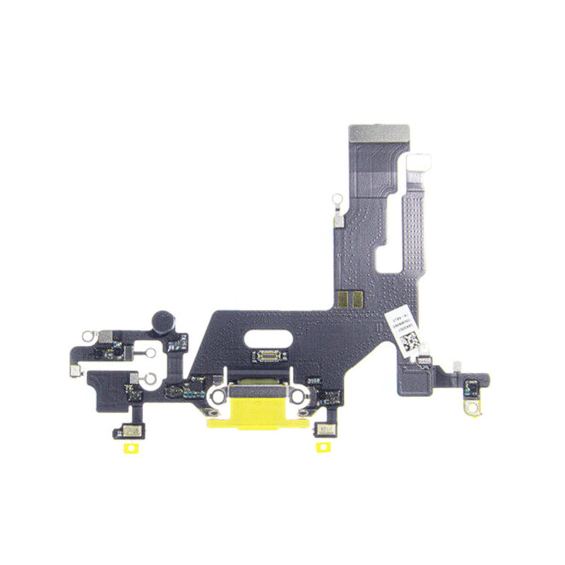 iPhone-11-charging-port-lightning-connector-assembly-yellow
