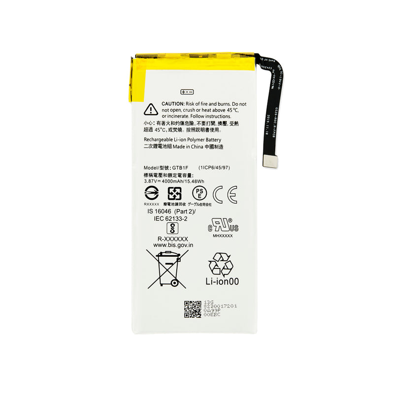 Google Pixel 5a 5G Battery Replacement High Capacity