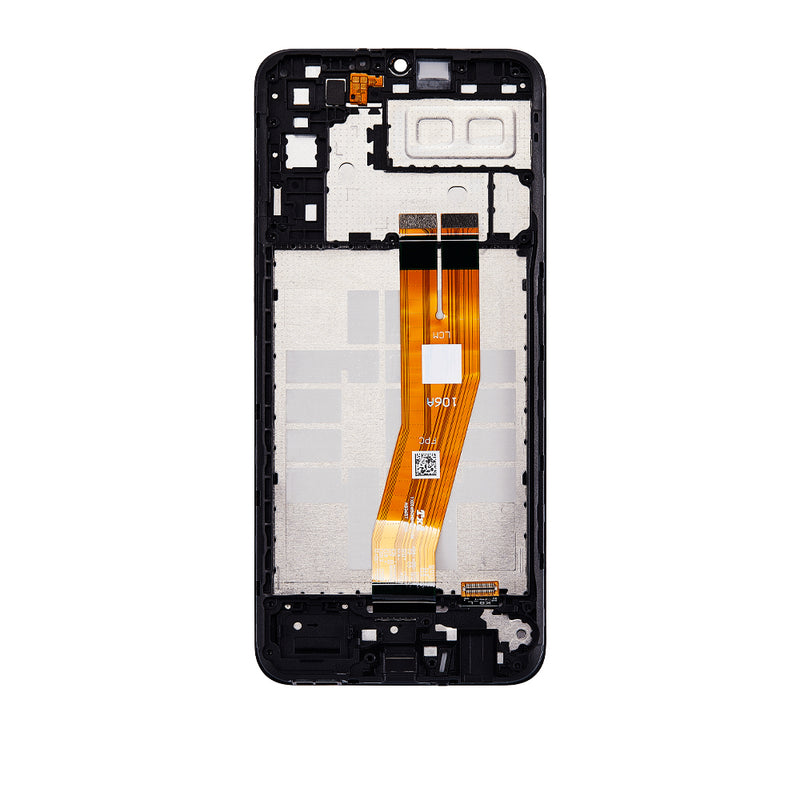 Samsung Galaxy A04e (A042 / 2022) LCD Screen Assembly Replacement With Frame (Refurbished) (All Colors)