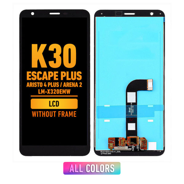 LG K30 (2019) / Escape Plus / Aristo 4 Plus / Arena 2 LM-X320EMW LCD Screen Assembly Replacement Without Frame (All Colors)