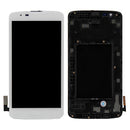 LG K7 / Tribute 5 (LS675/MS330) LCD Screen Assembly Replacement With Frame (White)