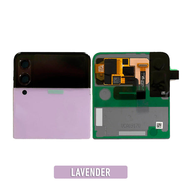 Samsung Galaxy Z Flip 3 5G OLED Outer Screen Assembly Replacement (US & International) (Pull) (GOOD) (Lavender)