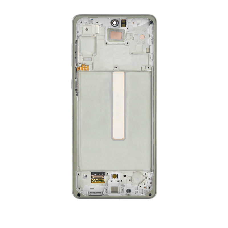 Samsung Galaxy A73 (A735 / 2022) OLED Screen Assembly Replacement With Frame (Refurbished) (Mint)