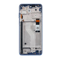 Motorola Moto G Stylus 4G (XT2211-2 / 2022) LCD Screen Assembly Replacement With Frame (Refurbished) (Twilight Blue)