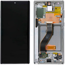 Samsung Galaxy Note 10 OLED Screen Assembly Replacement With Frame (Refurbished) (Aura Glow / Silver)
