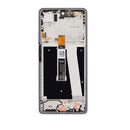 Motorola Moto G Power 5G (XT2515 / 2025) LCD Assembly With Frame (Refurbished) (Slate Gray)