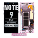 Samsung Galaxy Note 9 OLED Screen Assembly Replacement With Frame (Aftermarket incell) (Lavender Purple)
