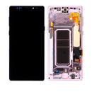 Samsung Galaxy Note 9 OLED Screen Assembly Replacement With Frame (Aftermarket incell) (Lavender Purple)