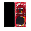 Motorola Moto Razr Plus / Razr 40 Ultra (XT2321 / 2023) OLED Assembly With Frame (Refurbished) (Viva Magenta)