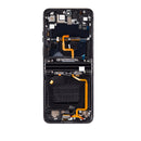 Motorola Moto Razr Plus / Razr 40 Ultra (XT2321 / 2023) OLED Assembly With Frame (Refurbished) (Infinite Black)