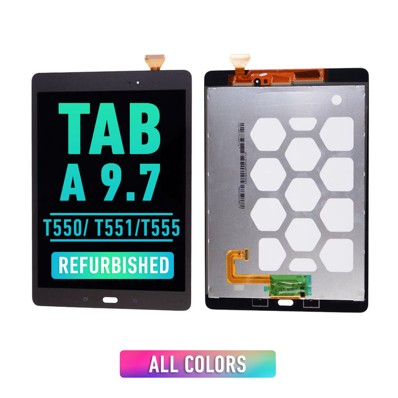 Samsung Galaxy Tab A 9.7 (T550 / T551 / T555) LCD Screen Assembly Replacement (All Colors)