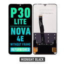 Huawei P30 Lite (2019) / Nova 4E LCD Screen Assembly Replacement Without Frame (Refurbished) (Midnight Black)