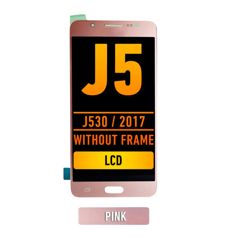 Samsung Galaxy J5 (J530 / 2017) OLED Screen Assembly Replacement Without Frame (Incell) (Pink)