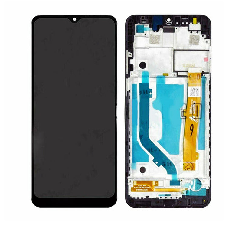 T-Mobile Revvl 4 Plus (5062 / 2020) / Alcatel 3X (5061 / 2020) - LCD Screen Assembly Replacement With Frame (Black)