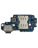 Samsung Galaxy S22 Ultra Charging Port Board With Sim Card Reader Replacement (US Version)