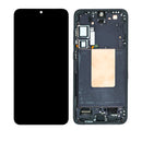 Samsung Galaxy S24 Plus 5G OLED Screen Assembly Replacement With Frame (Refurbished) (Onyx Black)