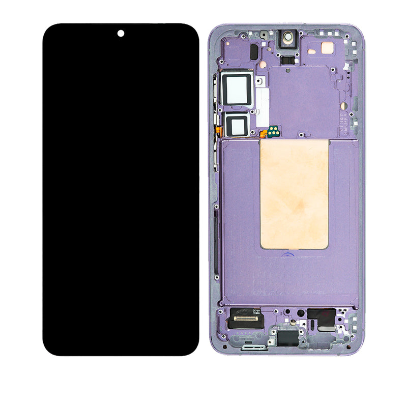 Samsung Galaxy S24 Plus 5G OLED Screen Assembly Replacement With Frame (Refurbished) (Cobalt Violet)