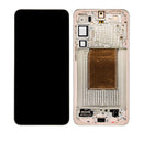 Samsung Galaxy S25 Plus 5G OLED Screen Assembly Replacement With Frame (OLED PLUS) (PinkGold)