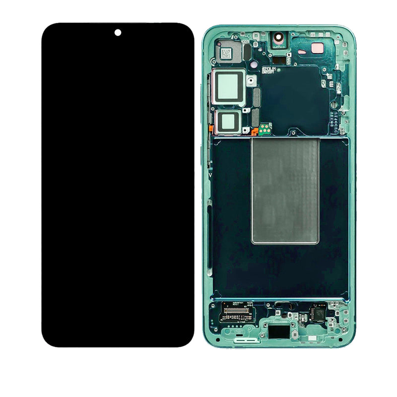 Samsung Galaxy S24 Plus 5G OLED Screen Assembly Replacement With Frame (Refurbished) (Jade Green)