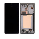 Samsung Galaxy S25 Ultra 5G OLED Screen Assembly Replacement With Frame (Refurbished) (Titanium Black)