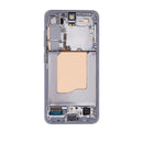 Samsung Galaxy S25 5G OLED Screen Assembly Replacement With Frame (Refurbished) (Icy Blue)