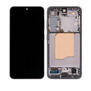 Samsung Galaxy S25 5G OLED Screen Assembly Replacement With Frame (Refurbished) (Silver Shadow)