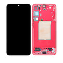 Samsung Galaxy S25 Plus 5G OLED Screen Assembly Replacement With Frame (OLED PLUS) (CoralRed)