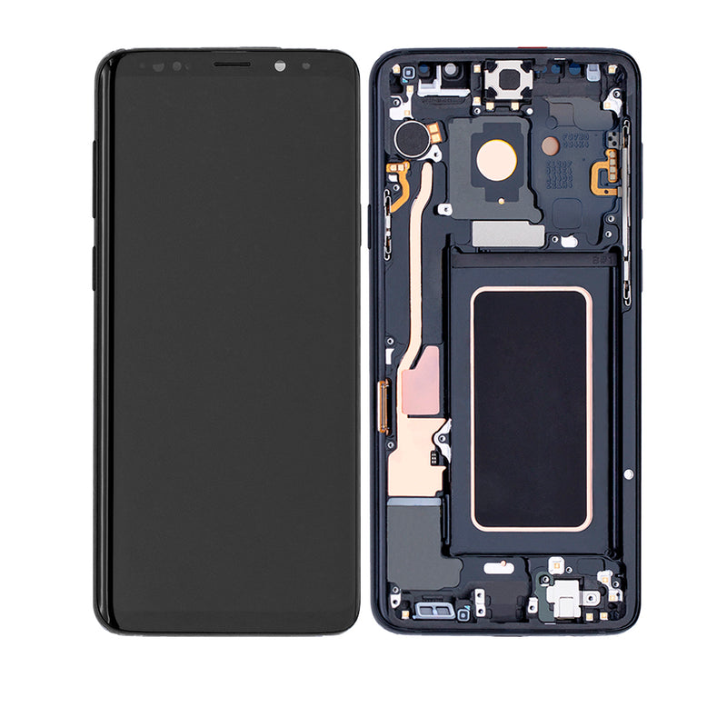 Samsung Galaxy S9 Plus OLED Screen Assembly Replacement With Frame (OLED PLUS) (Midnight Balck)