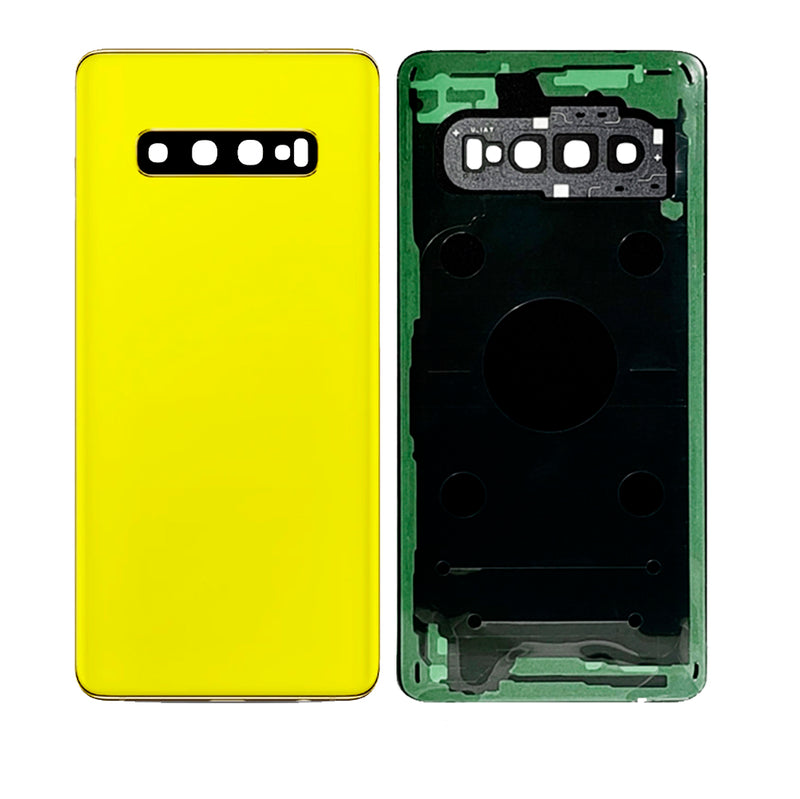 Samsung Galaxy S10 Battery Back Cover Glass Glass Replacement With Camera Lens (All Colors)