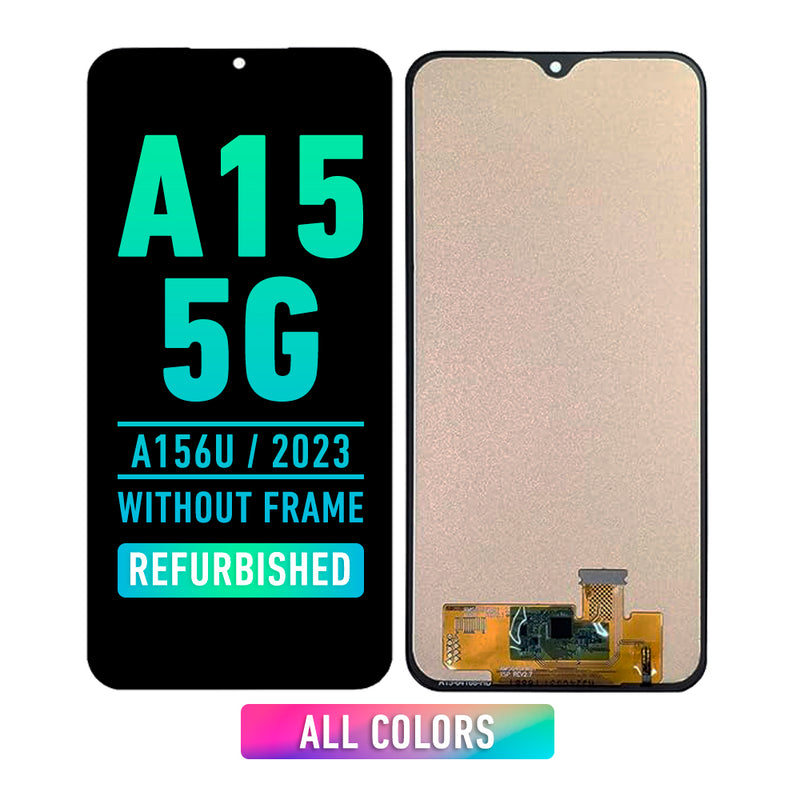 Samsung Galaxy A15 5G (A156U /2023) LCD Screen Assembly Replacement Without Frame (Refurbished) (All Colors)