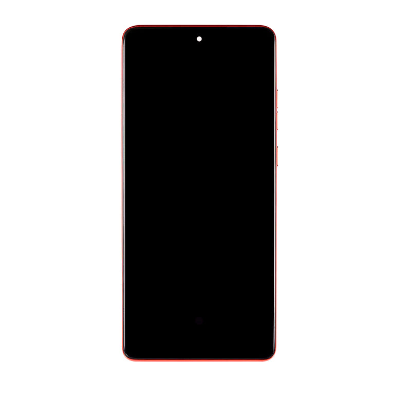 Motorola Moto G Stylus 5G (XT2419 / 2024) OLED Assembly With Frame (Refurbished) (Scarlet Wave)