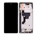 Motorola Moto G Stylus 5G (XT2419 / 2024) OLED Assembly With Frame (Refurbished) (Caramel Latte)