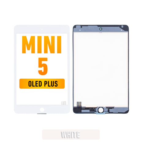 iPad Mini 5 Digitizer (GLASS SEPARATION REQUIRED) (Aftermaket Plus) (White)