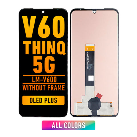 LG V60 ThinQ 5G (LM-V600) LCD Screen Assembly Replacement Without Frame (All Colors)