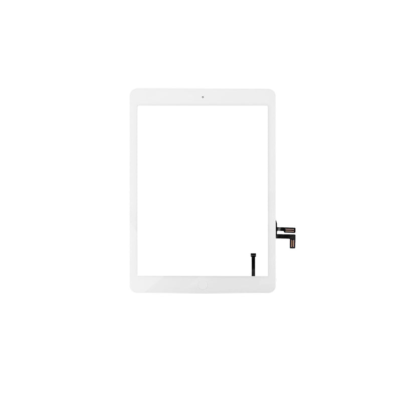 iPad Air 1 / iPad 5 (2017) Digitizer Replacement (Home Button Pre-Installed Compatible For iPad Air 1) (Premium Plus) (White)