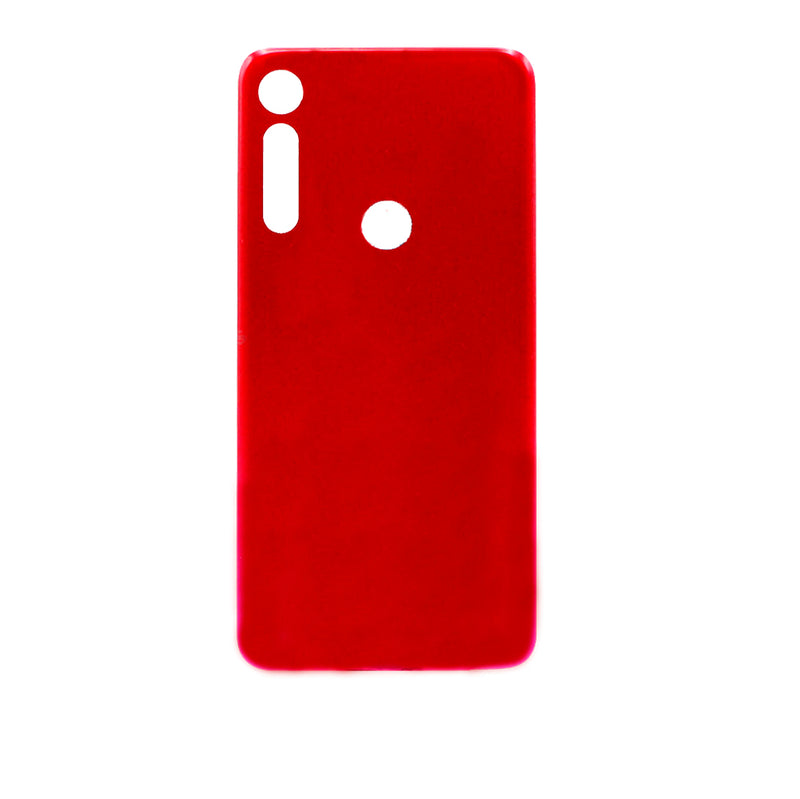 Motorola G8 Play Back Cover Glass Replacement (No Logo) (All Colors)