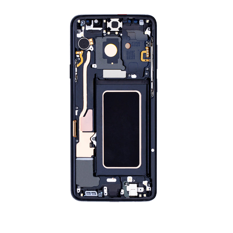 Samsung Galaxy S9 Plus LCD Screen Assembly Replacement With Frame (Aftermarket Incell) (Midnight Black)