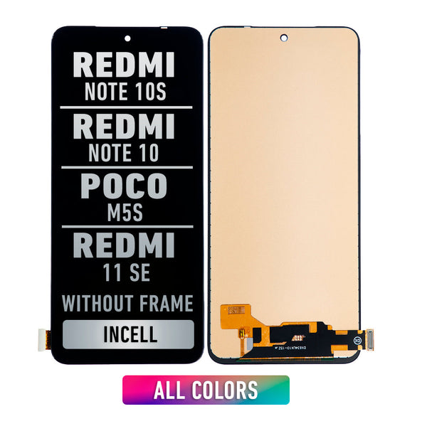 Redmi Note 10S / Note 10 4G / Note 11 SE / LCD Screen Assembly Replacement Without frame (INCELL) (All Colors)