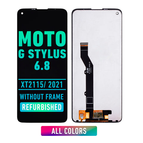 Motorola Moto G Stylus 6.8 (XT2115 / 2021) LCD Replacement without frame (Refurbished)